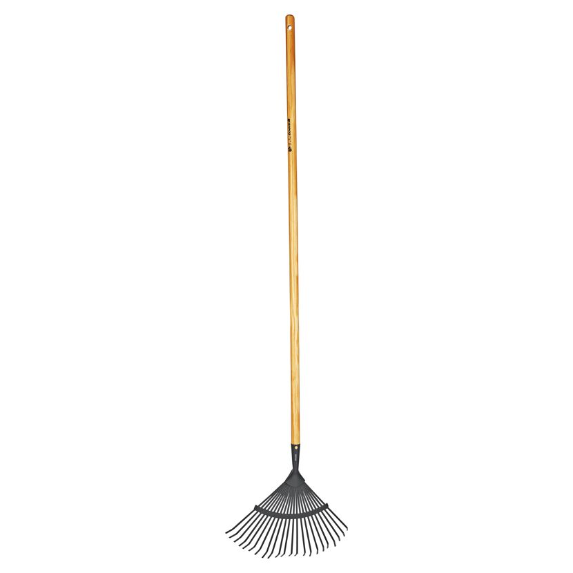 Fächerbesen mit Stiel