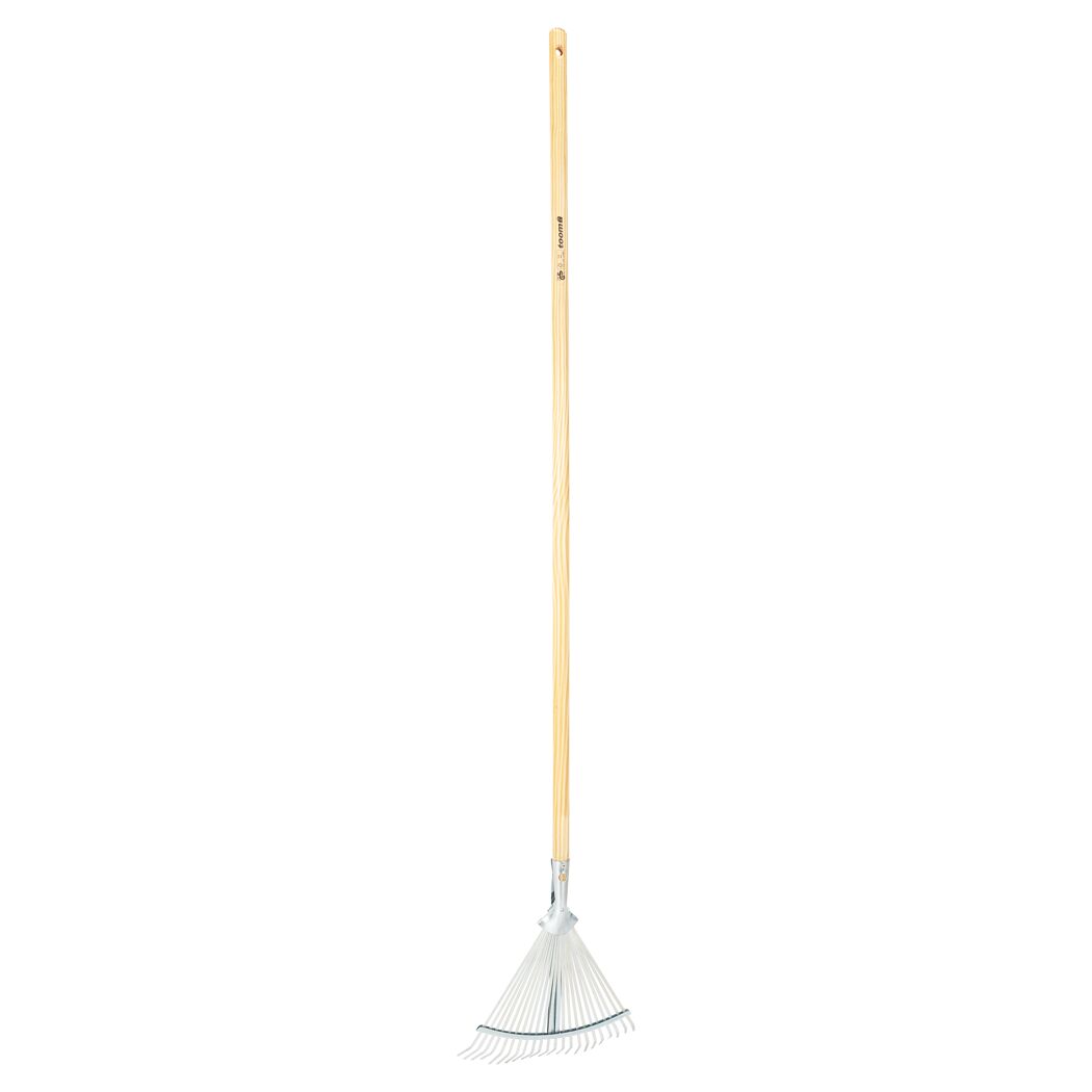 Fächerbesen mit Stiel