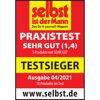 selbst ist der Mann Praxistest Testsieger Sehr Gut (1,4)