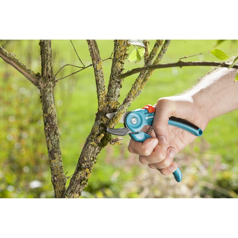 Gartenschere Amboss Stahl/Kunststoff