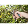 Person schneidet mit Gartenschere B/S-XL einen Ast