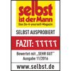 selbst ist der Mann Auszeichnung "Sehr gut"