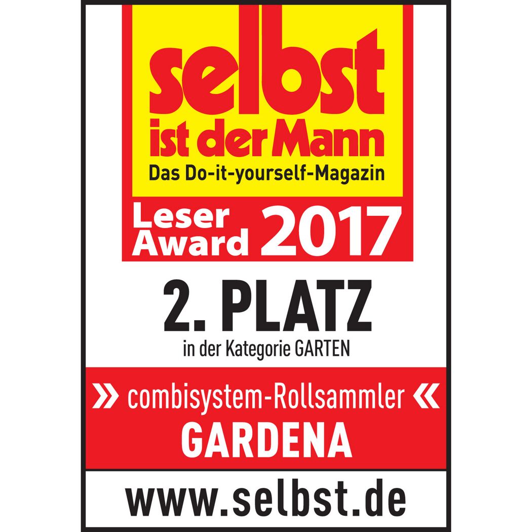 selbst ist der Mann Leser Award 2017: GARDENA combisystem-Rollsammler, 2. Platz