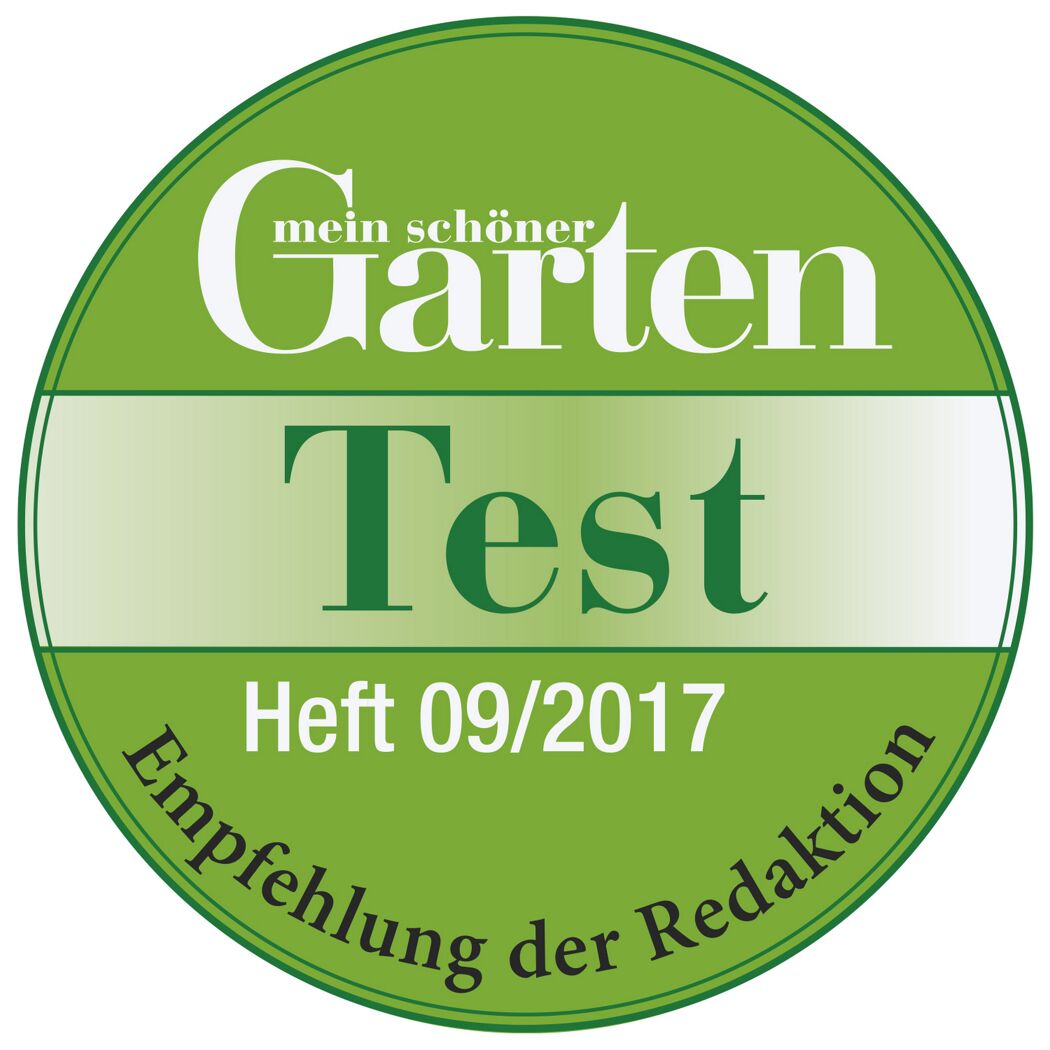 Mein schöner Garten Test, Heft 09/2017, Empfehlung der Redaktion