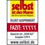 Selbst ist der Mann Auszeichnung "Sehr Gut"