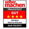 Gardena StarCut 410 plus: Praxistest "Gut" (05/2017)