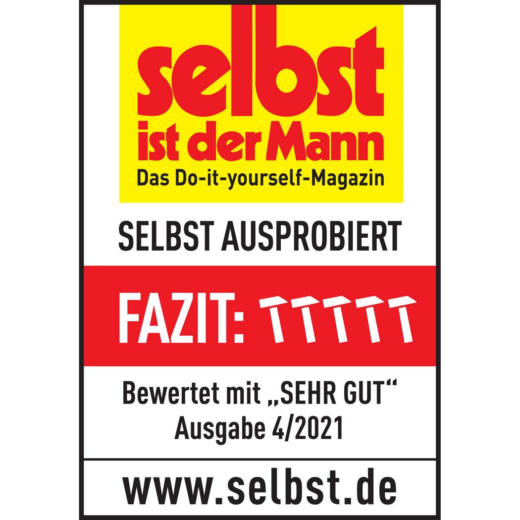 selbst ist der Mann Auszeichnung "Sehr Gut"