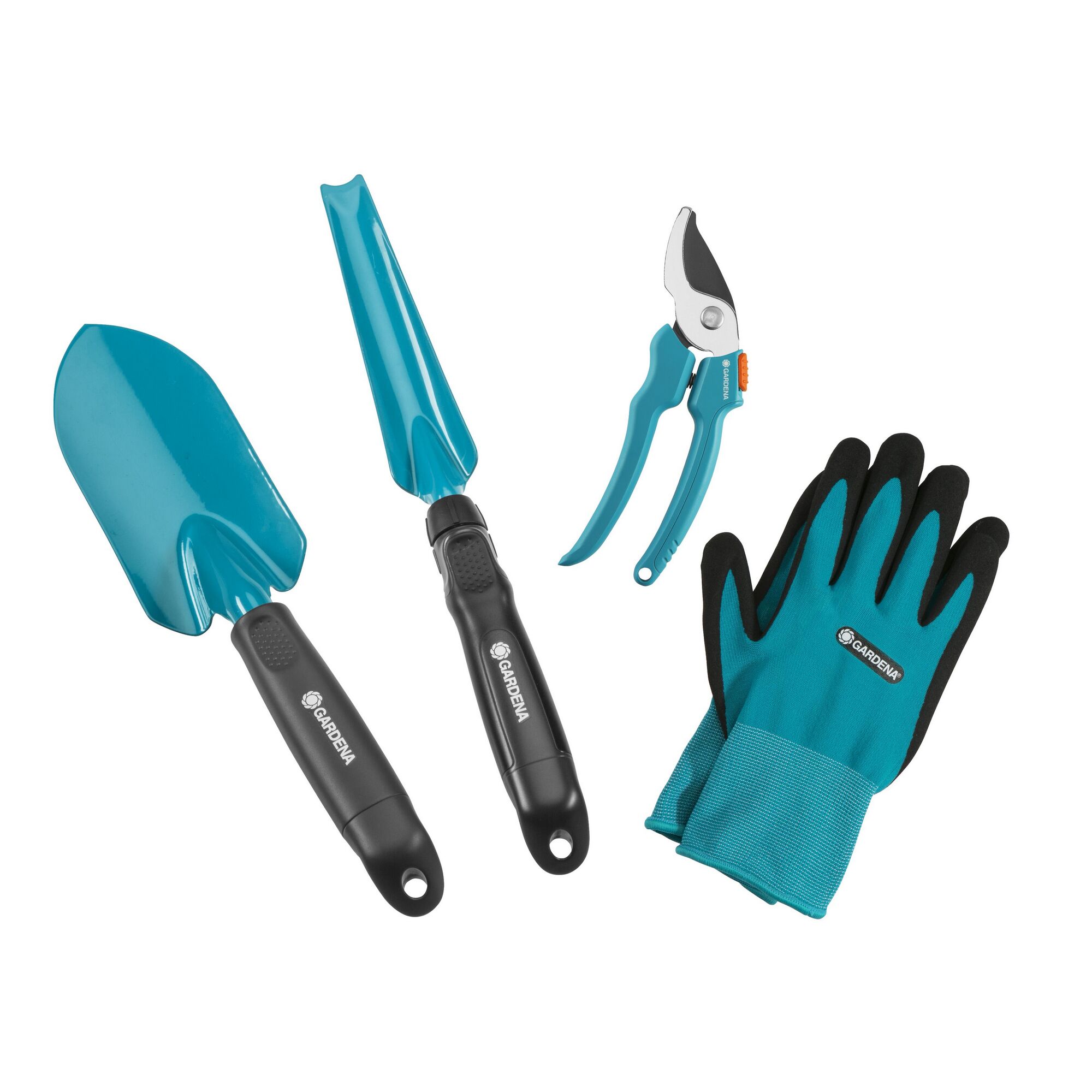 GARDENA Garten-Set mit Handschuhen, Schippe und Gartenschere