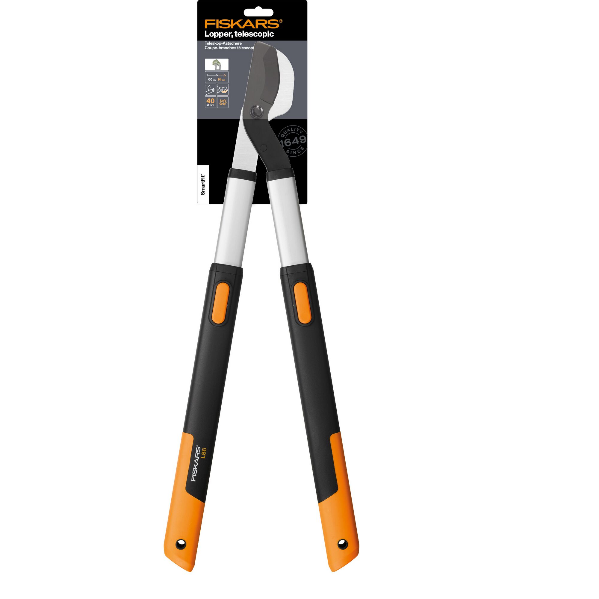 Fiskars Teleskop-Astschere L86 SmartFit