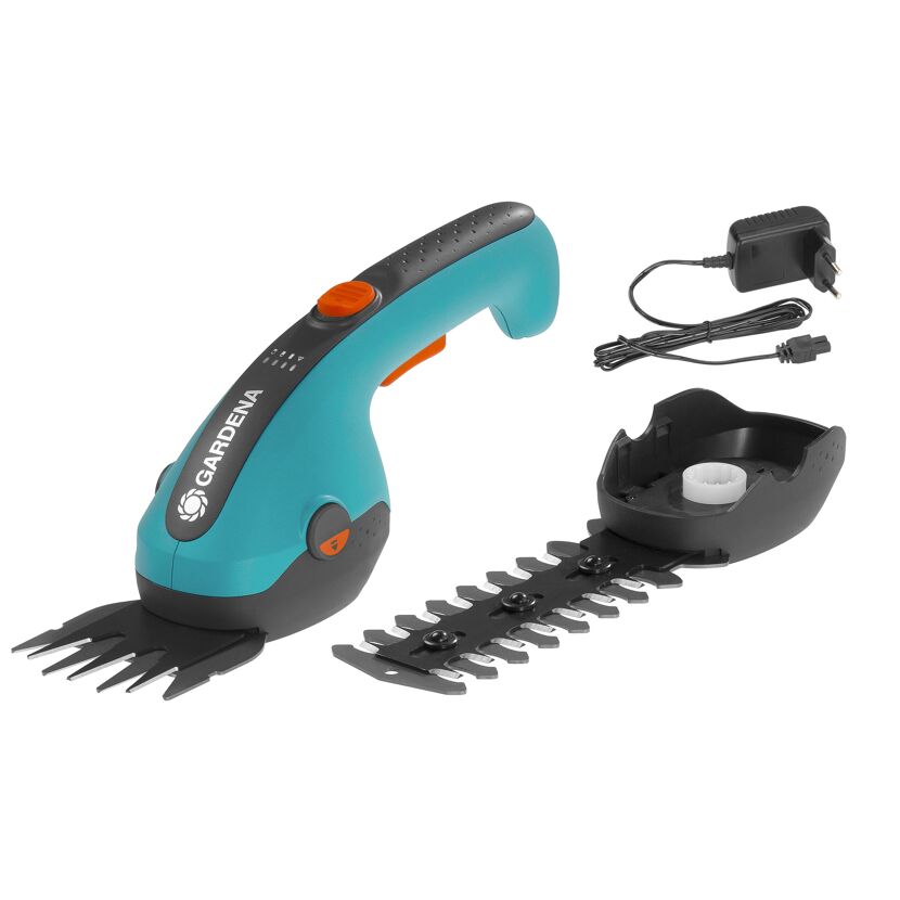 Gardena Akku-Strauch- und Grasschere ClassicCut Set