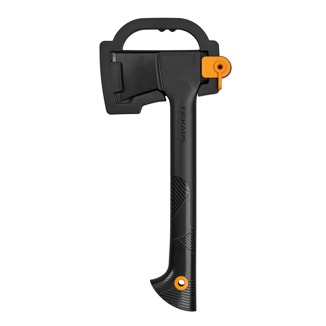 Schwarze Fiskars Universalaxt Solid A6