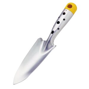 Blumenkelle 'LU-P' silber-gelb, Glanzverzinkt