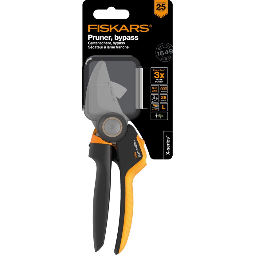 Fiskars Gartenschere P961 Bypass, Größe L