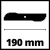 Akku-Rasenkantenschneider 'GE-LE 18/190 Li-Solo' 18 V ohne Akku