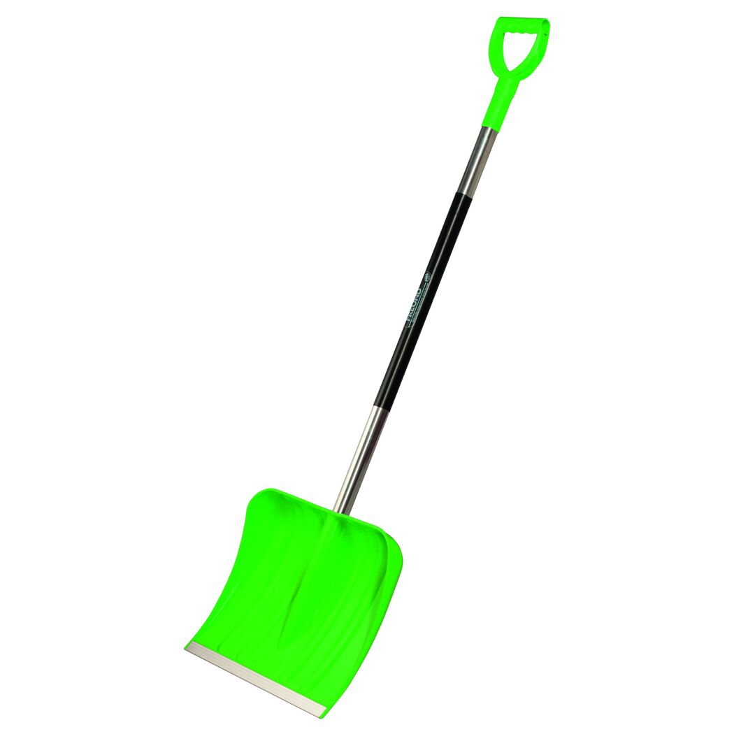 Grüner Schneeschieber von Freund