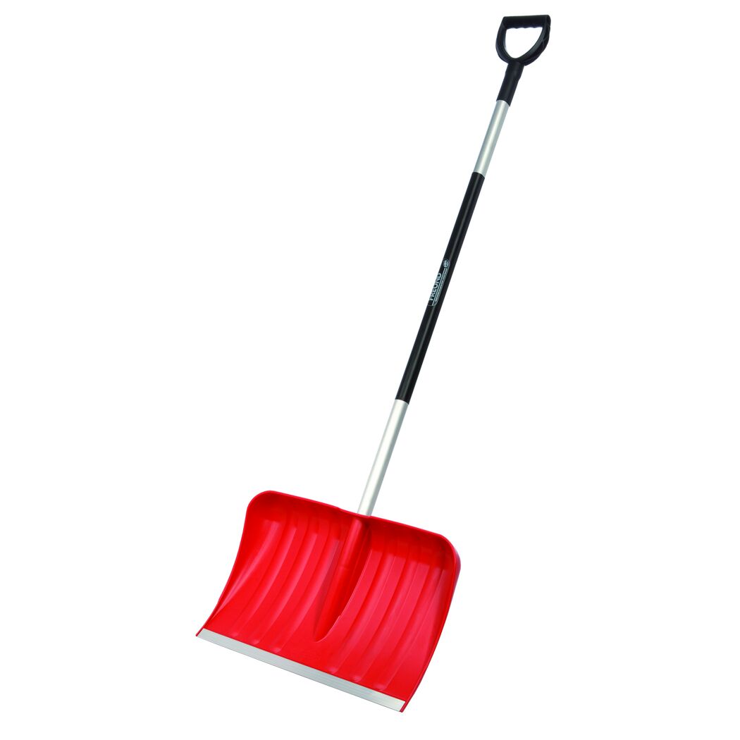 Roter Schneeschieber von Freund