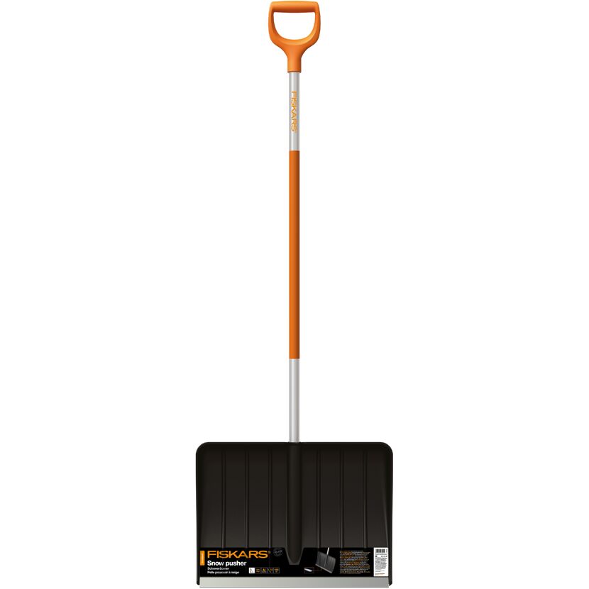 Schwarzer Schneeschieber Fiskars SnowXpert