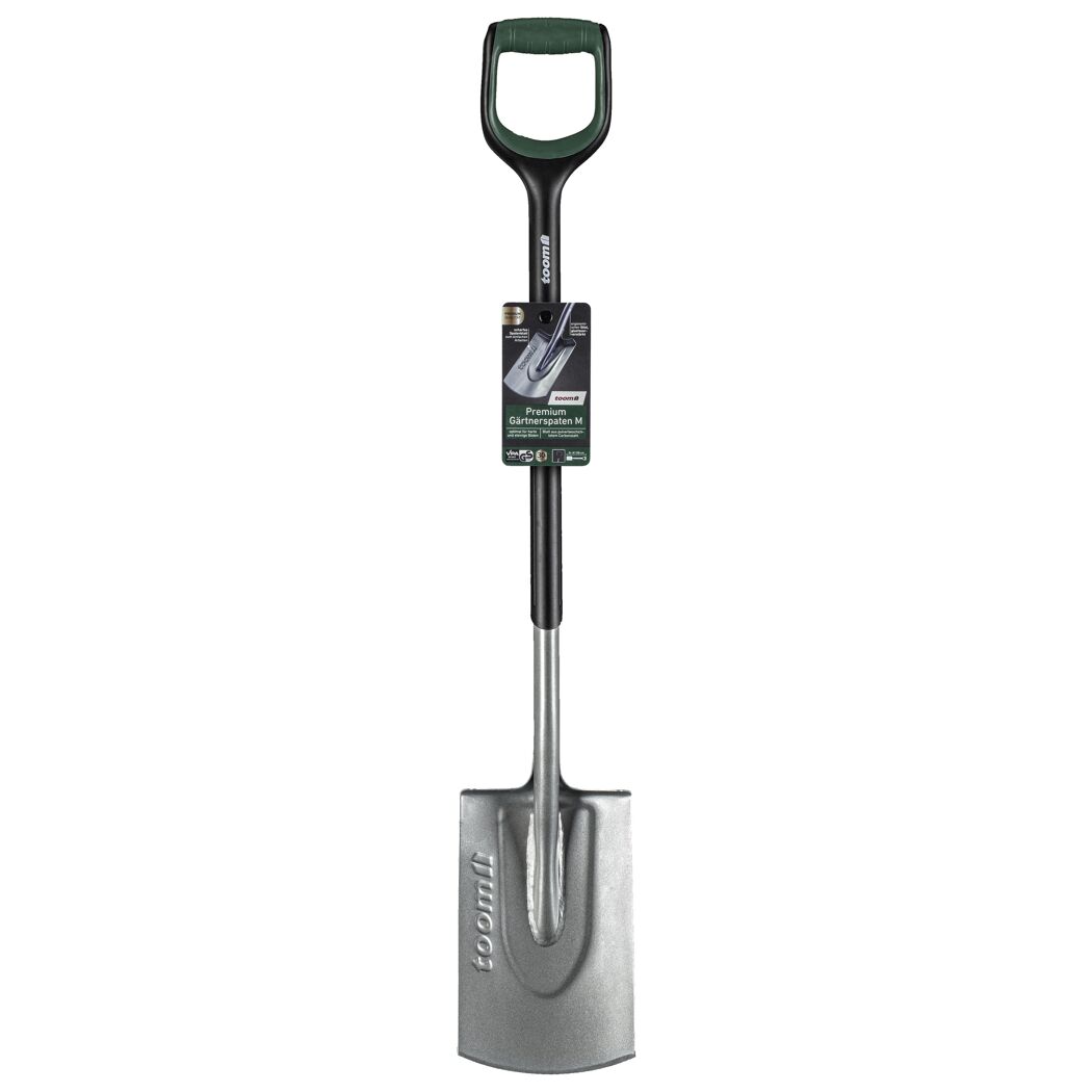 Premium-Gärtnerspaten M Carbonstahl 108 cm