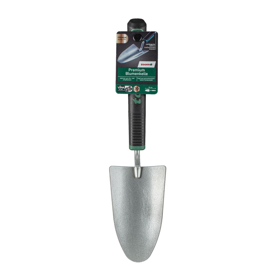 Premium-Blumenkelle Carbonstahl 39 cm