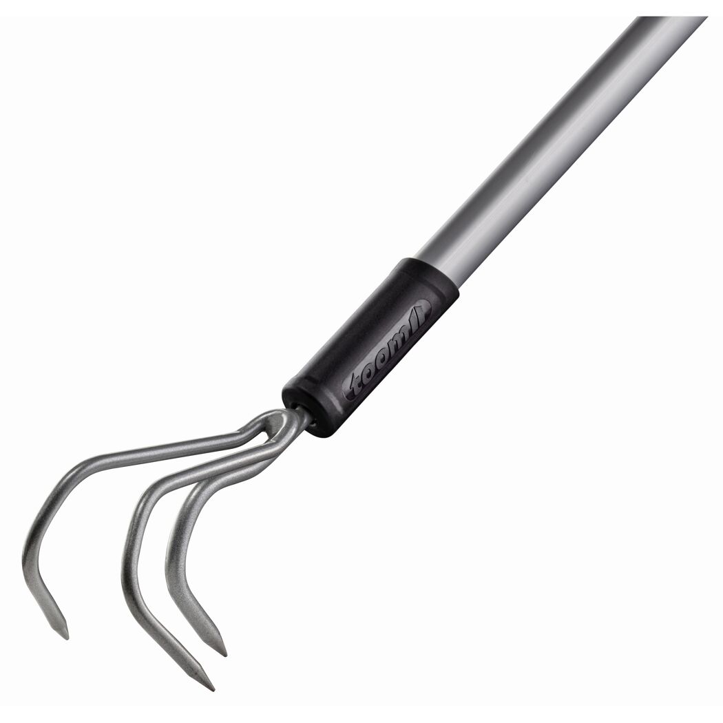 Premium-Grubber Carbonstahl 3 Zinken 168 cm
