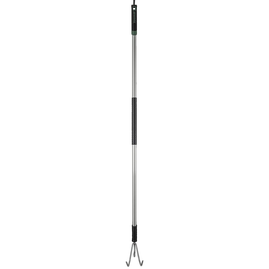 Premium-Grubber Carbonstahl 3 Zinken 168 cm