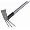 Premium-Doppelhacke Carbonstahl 3 Zinken 154 cm