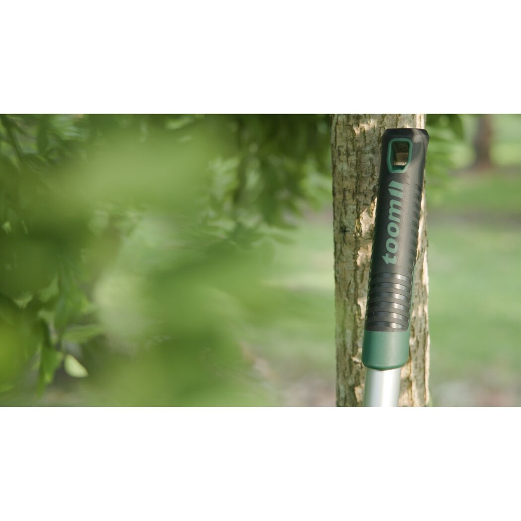 Premium-Fächerbesen Carbonstahl 22 Zinken 175 cm