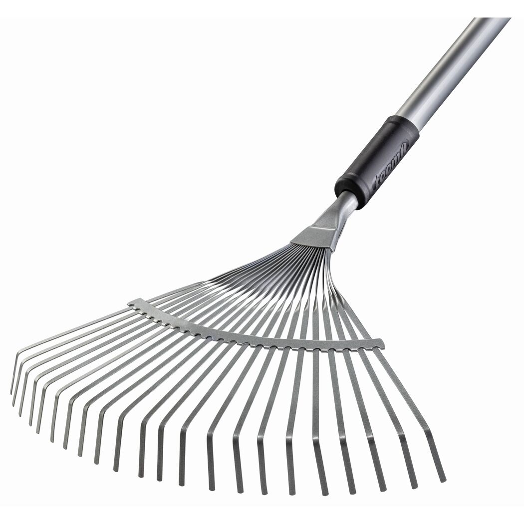 Premium-Fächerbesen Carbonstahl 22 Zinken 175 cm