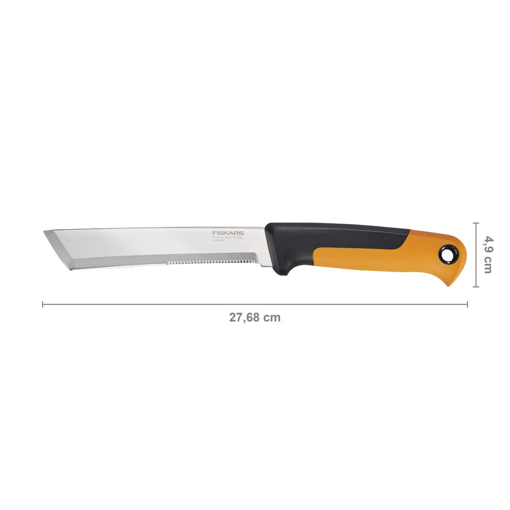 Fiskars X-Series Erntemesser mit Sägekante