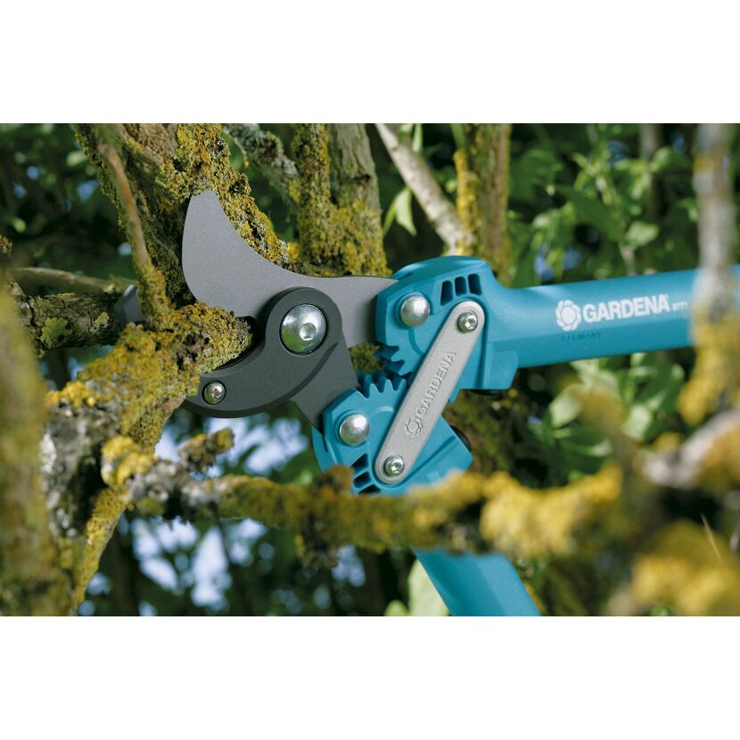 Gardena Astschere Comfort beim Schneiden eines Astes
