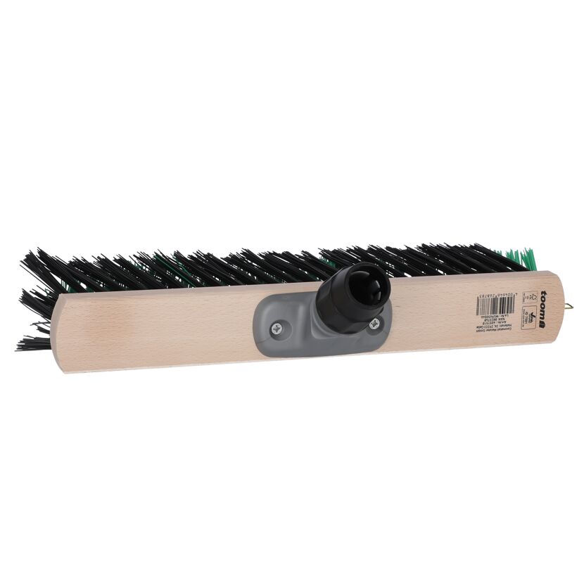Besenkopf mit X-Borsten aus PVC