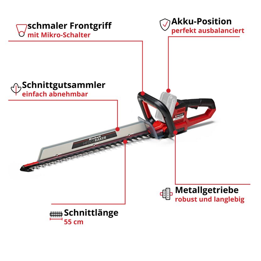 Einhell Heckenschere ARCURRA 18/55