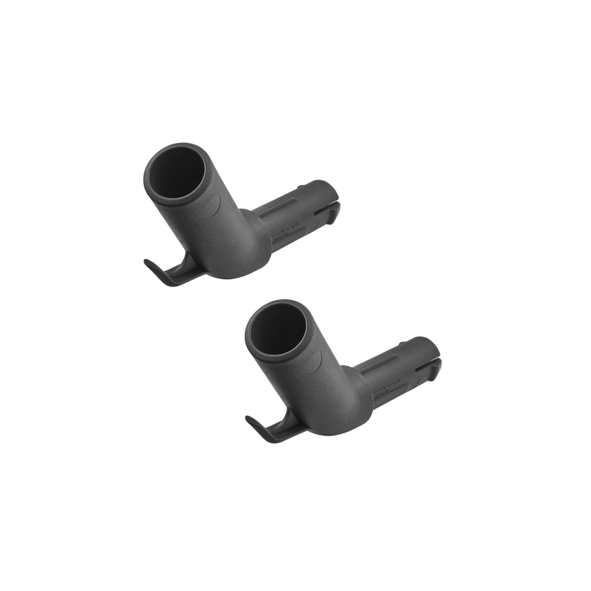 Zwei schwarze Einzelstecker Flex