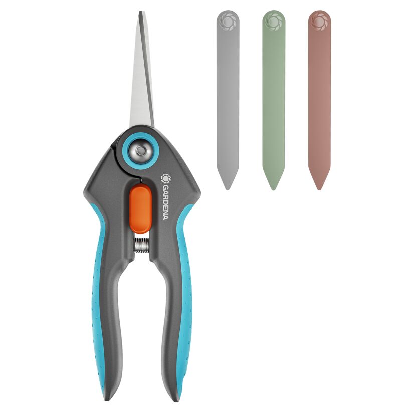 GARDENA FreshCut Kräuterschere mit Schildern