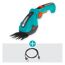 Gardena Akku-Grasschere ComfortCut Li mit Ladekabel