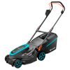 Akku-Rasenmäher 'PowerMax 37/36V Power4All Ready-To-Use' mit 2 Akkus und Ladegerät
