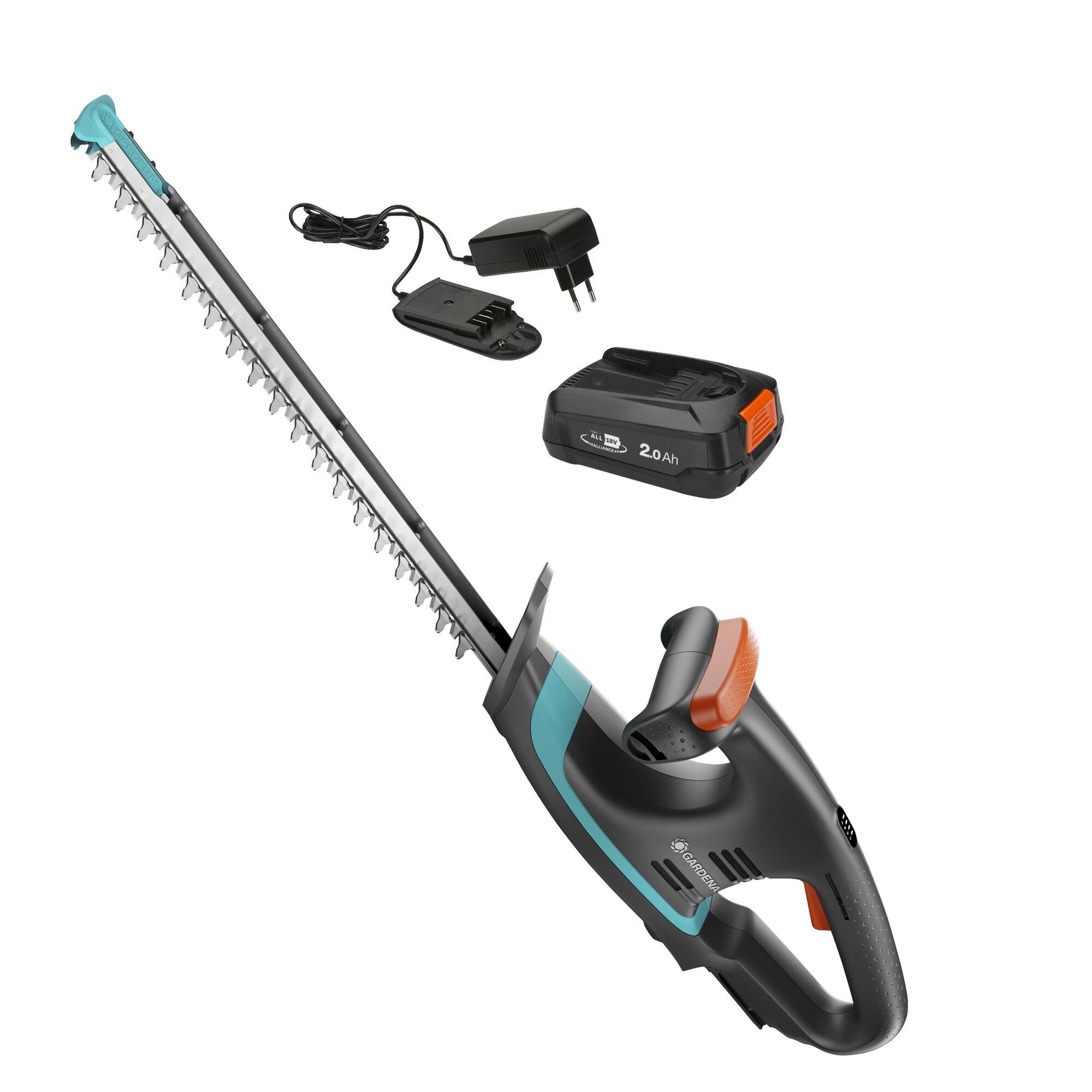 Gardena Akku-Heckenschere EasyCut solo mit Zubehör