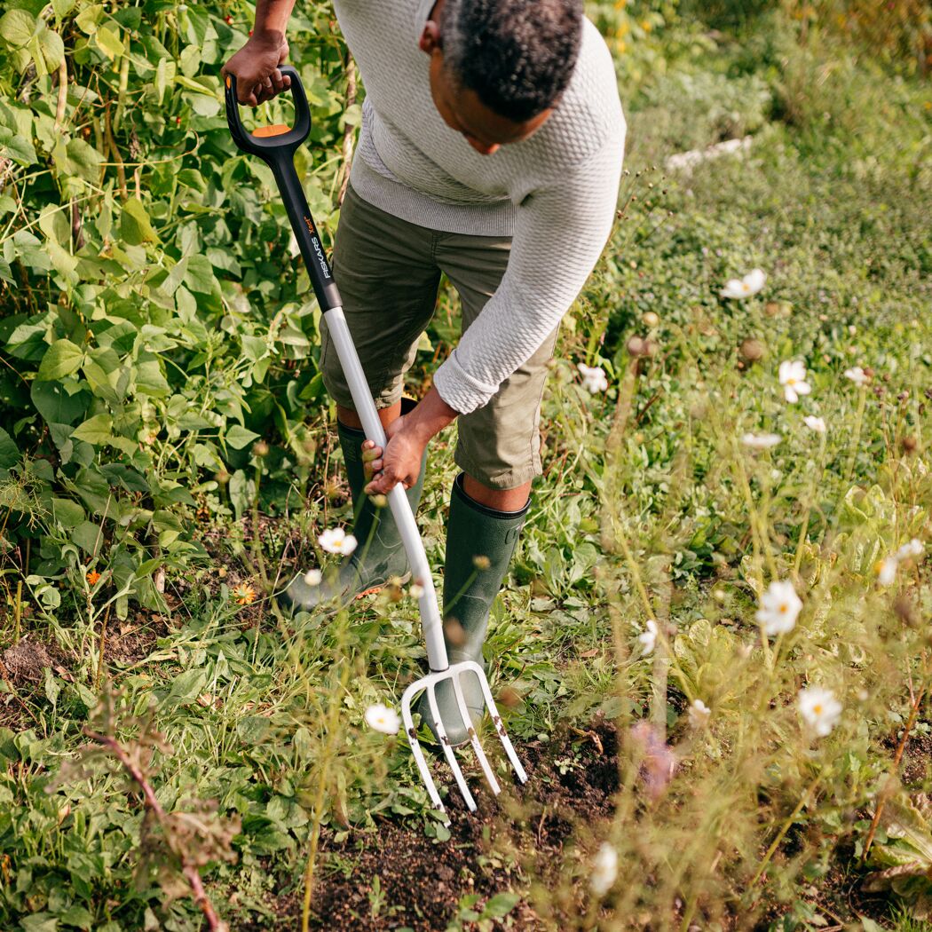 Teleskop-Spatengabel 'Xact™' Stahl 110-130 cm