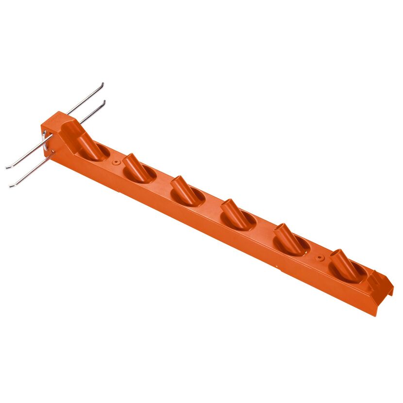 Orangefarbene Geräteleiste Combisystem