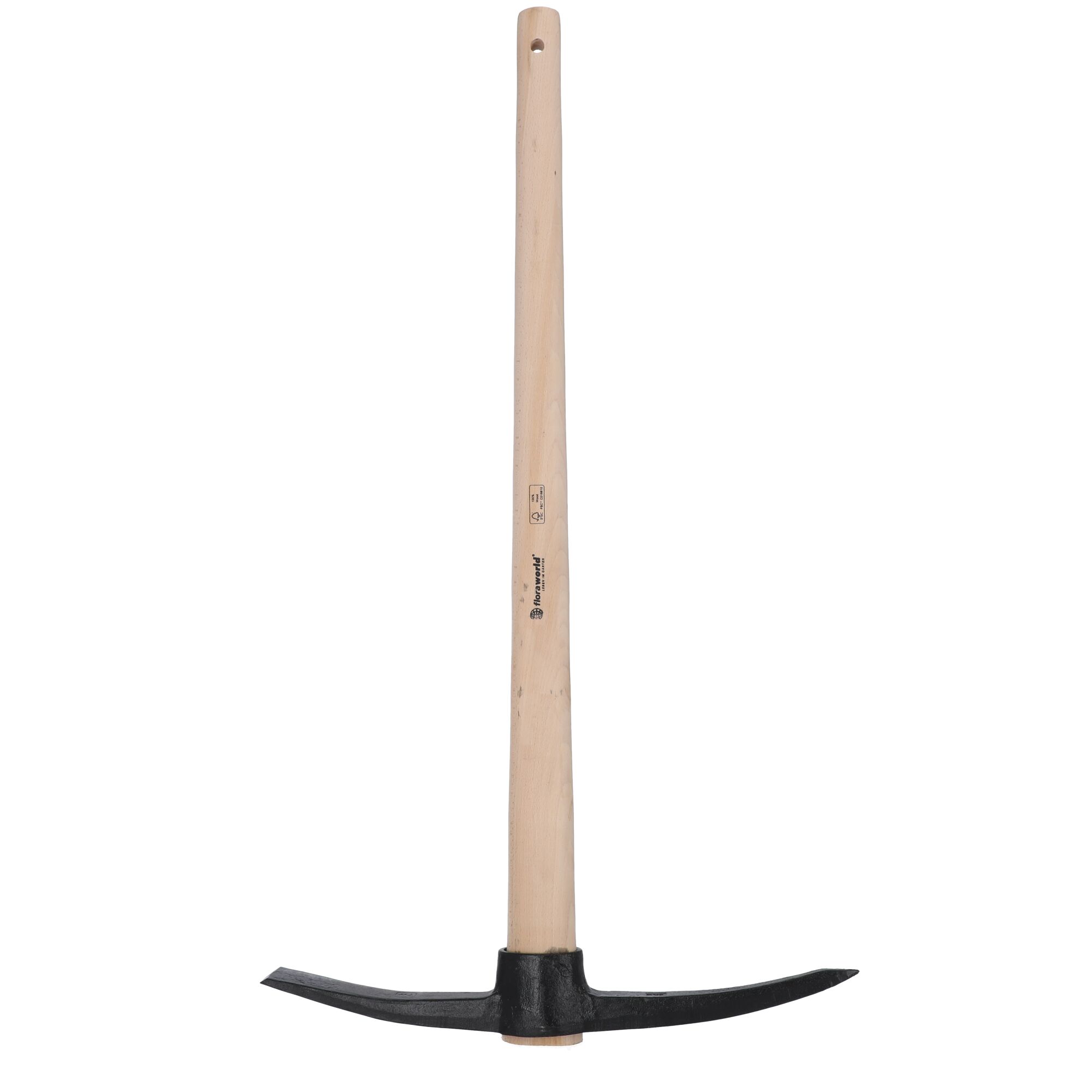 Kreuzhacke mit Holzstiel