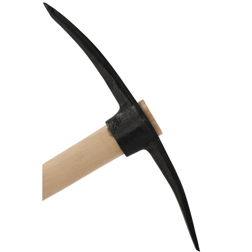 Kreuzhacke mit Holzstiel