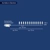 LED-Mini-Lichterkette 120 LEDs warmweiß 1200 cm