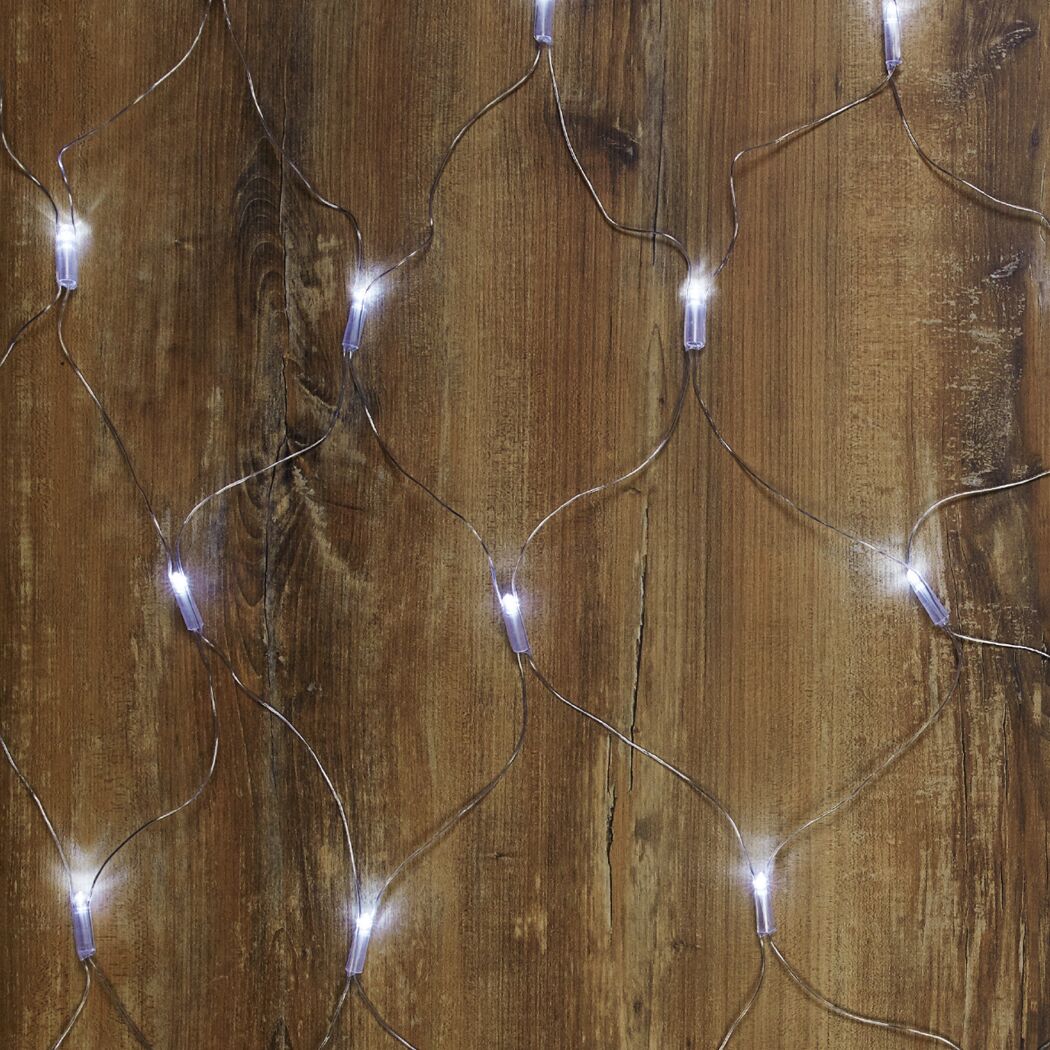 Lichternetz kaltweiß 120 LEDs außen