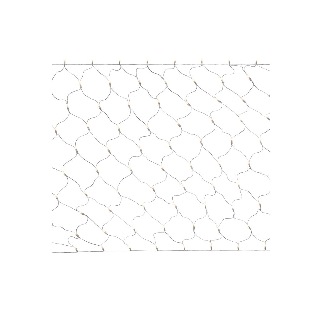 LED-Lichternetz 120 LEDs warmweiß 200 x 150 cm