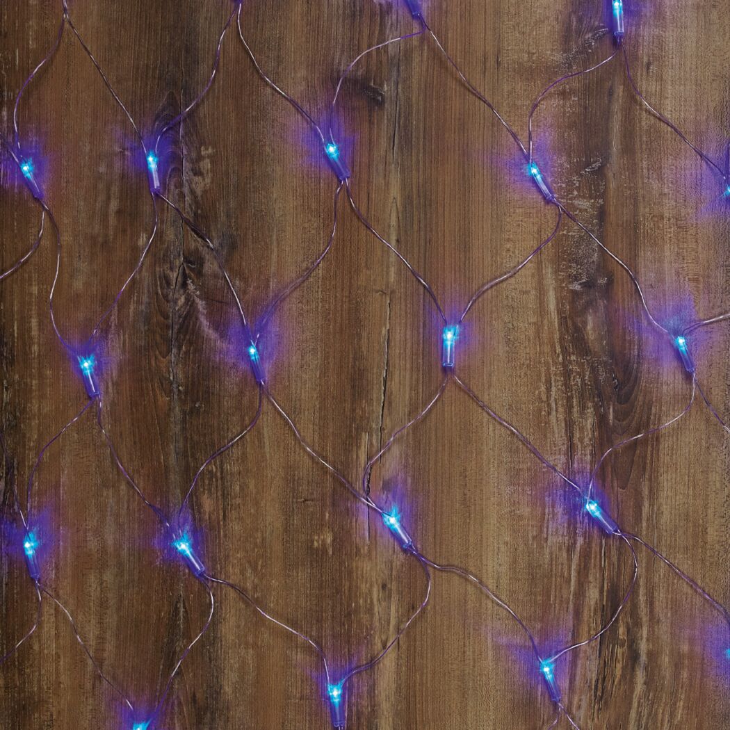 Lichternetz blau 120 LEDs außen