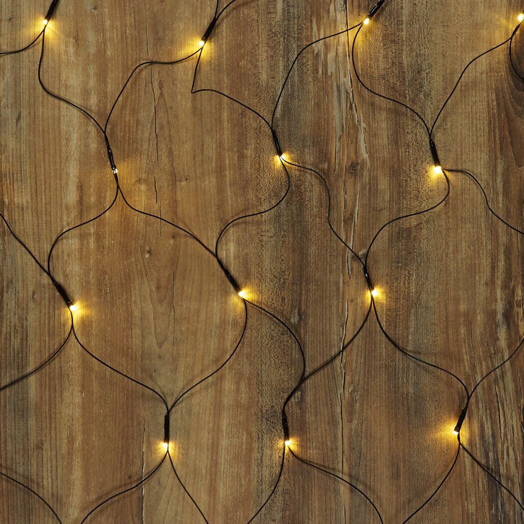 LED-Lichternetz 200 LEDs warmweiß 275 x 165 cm