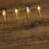 LED-Lichtervorhang 'Eiszapfen' 32 LEDs warmweiß 465 cm