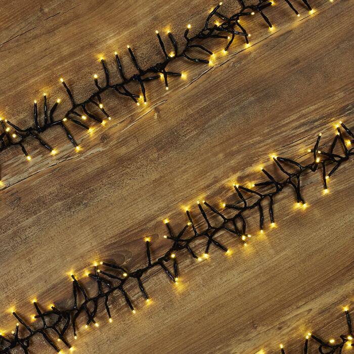60+ Lichterkette Warmweiß Außen, Led lichterkette außen 10m