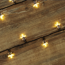 Verkleinertes Bild von Lichterkette Sterne warmweiß 40 LEDs außen