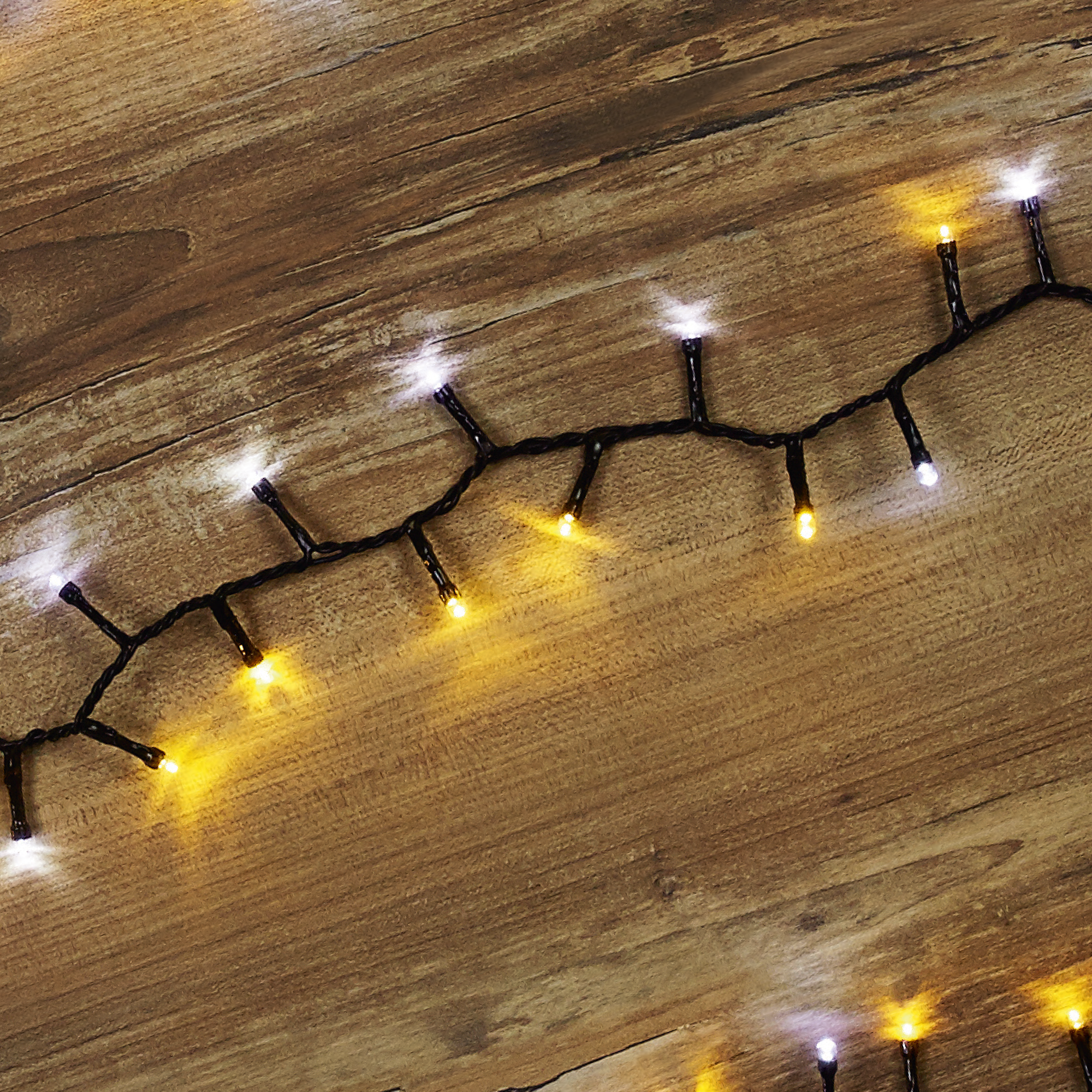Cluster Lichterketten Aussen